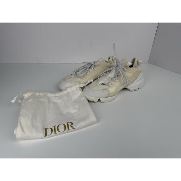 Dior D-connect Chunky Sneakers For Women Size 38.5 - Picture 1 of 7